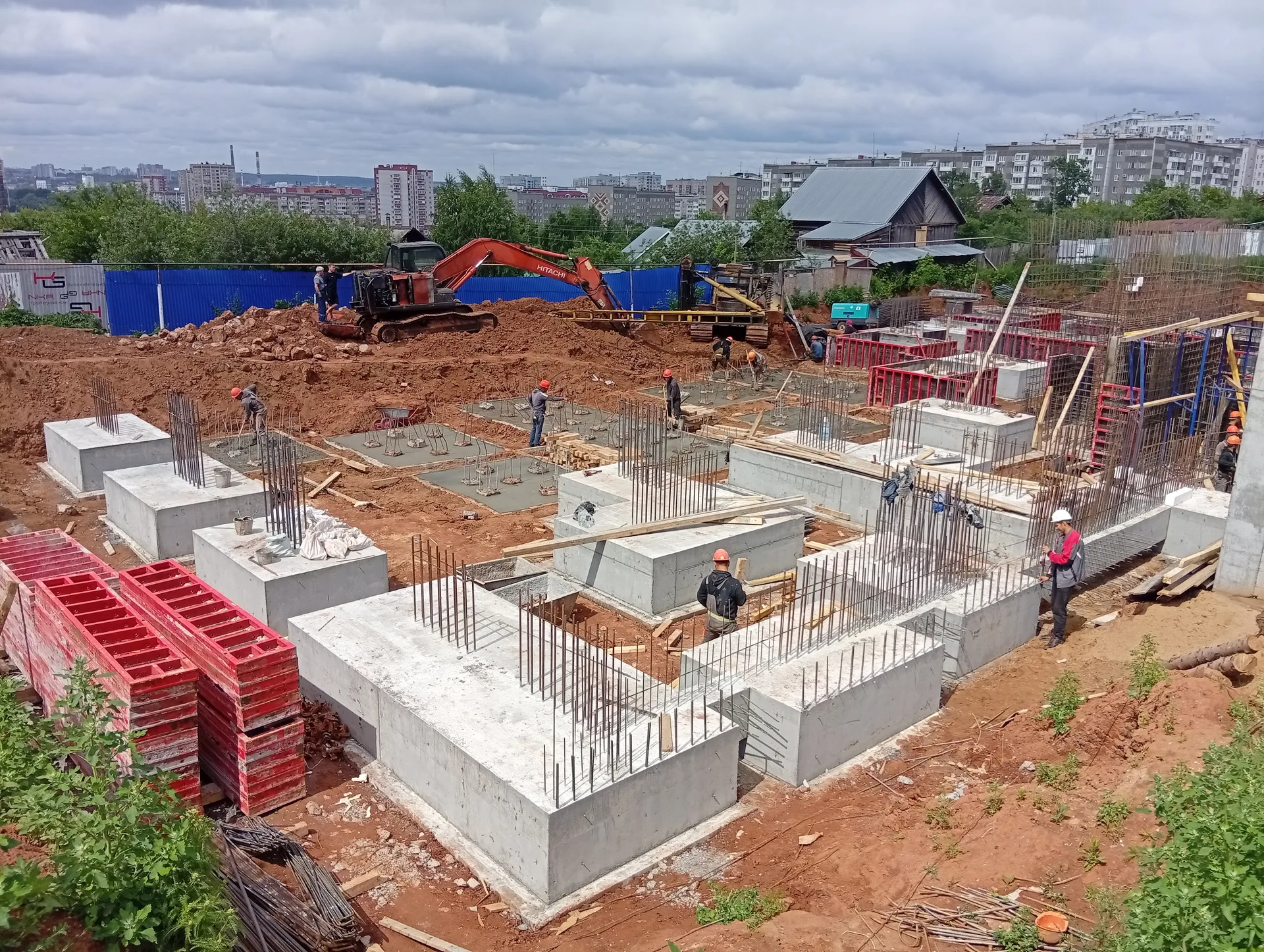 Прага — Корпус без номера — Ход строительства 2026-06