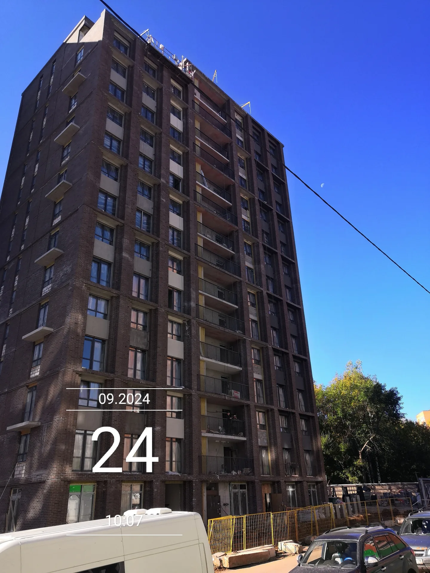 Мой Зенит — Дом 1 — Ход строительства 2024-09