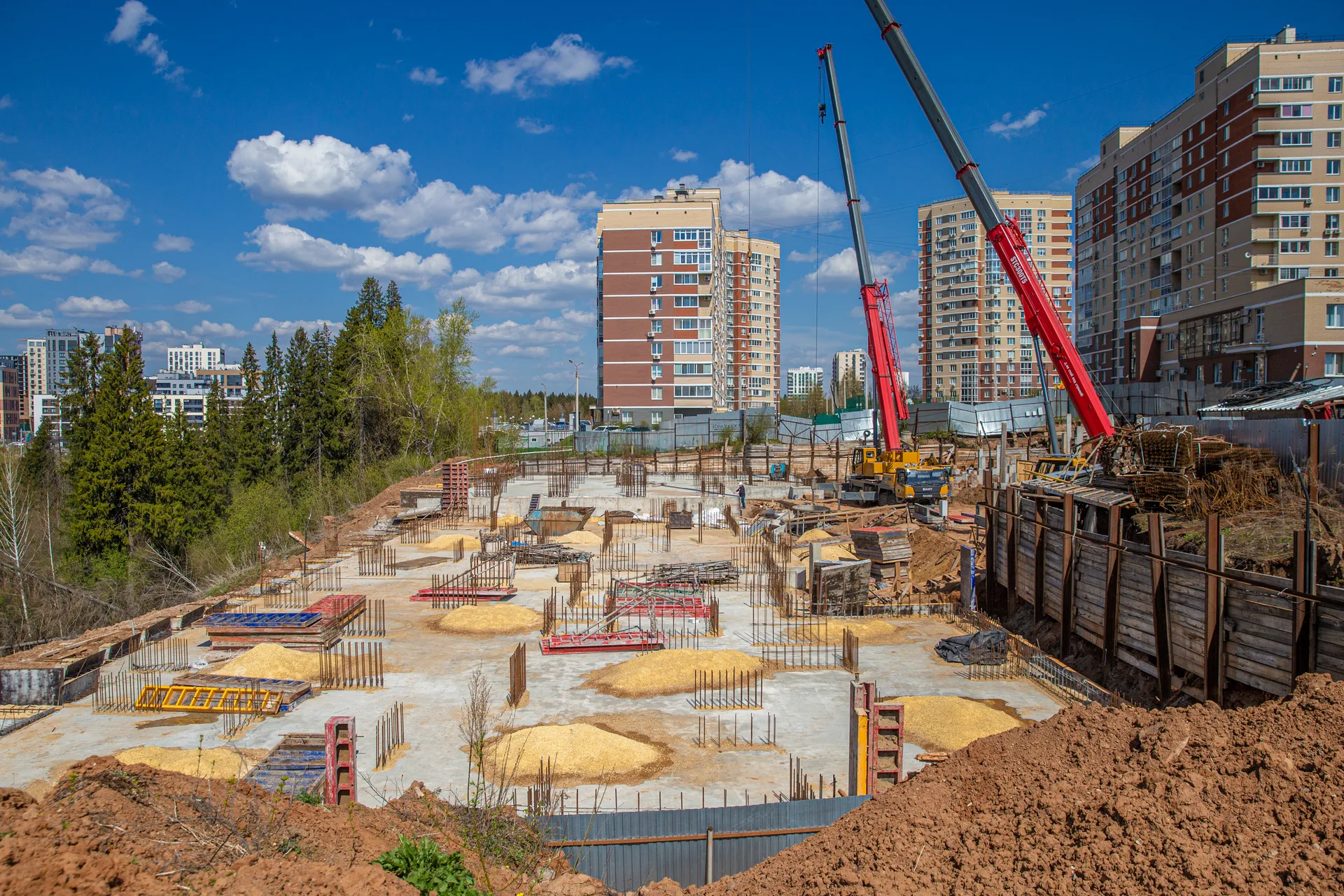по ул. Карла Маркса — Секция 1 — Ход строительства 2026-05