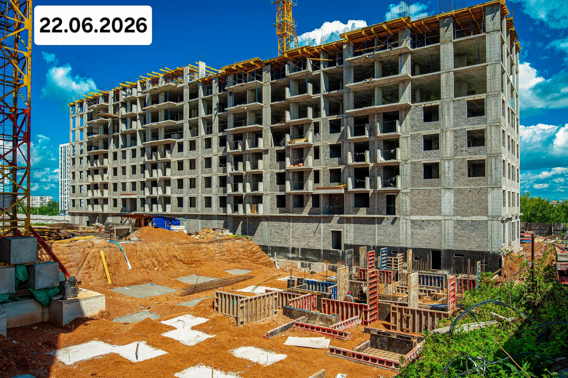 Ежевика — Дом 10 — Ход строительства 2026-06