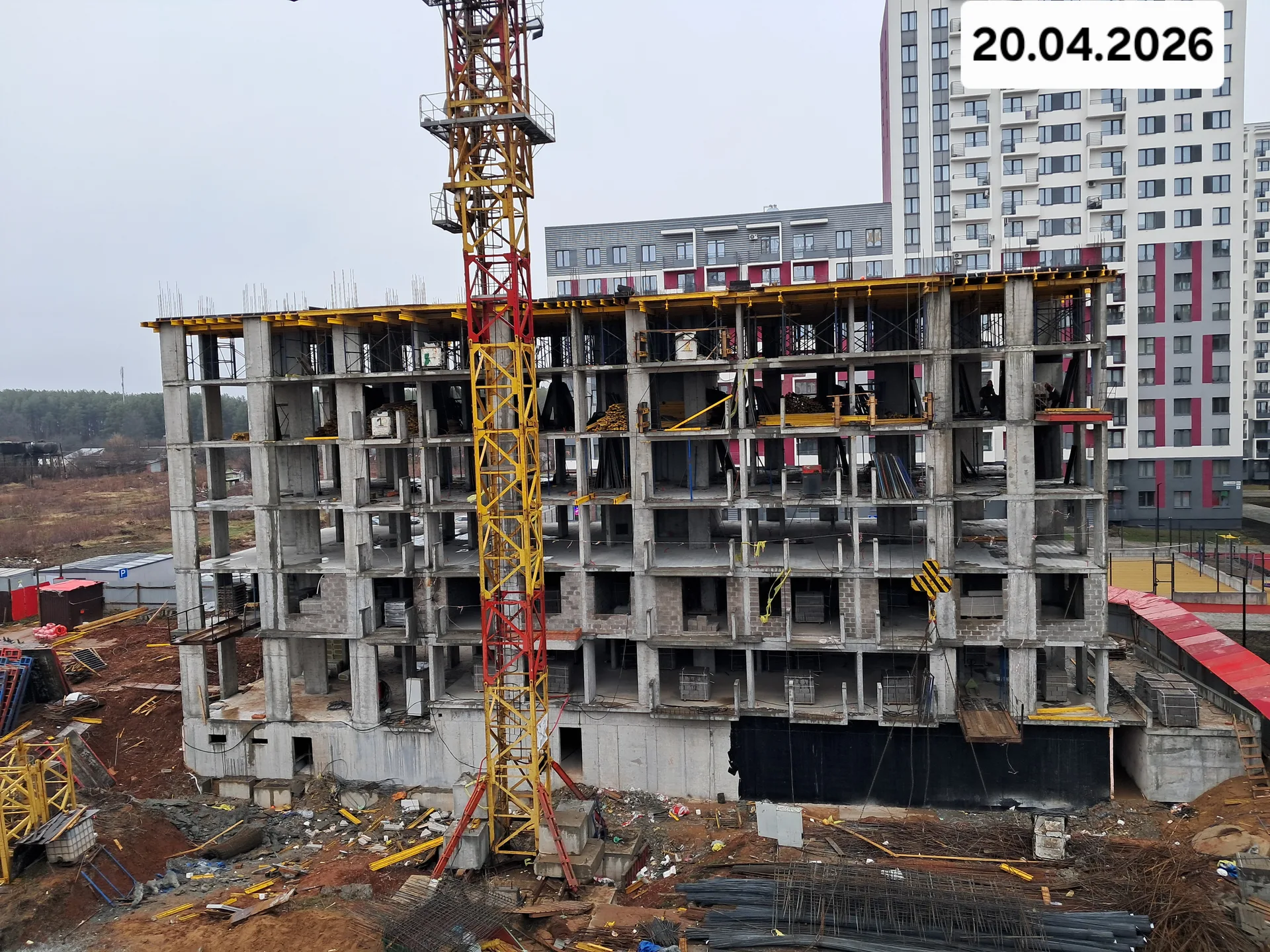 Ежевика — Дом 10 — Ход строительства 2026-04