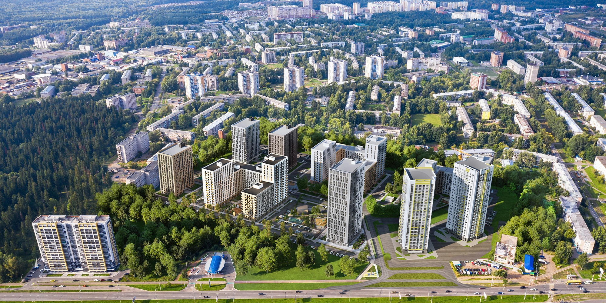 Генплан ЖК Покровский