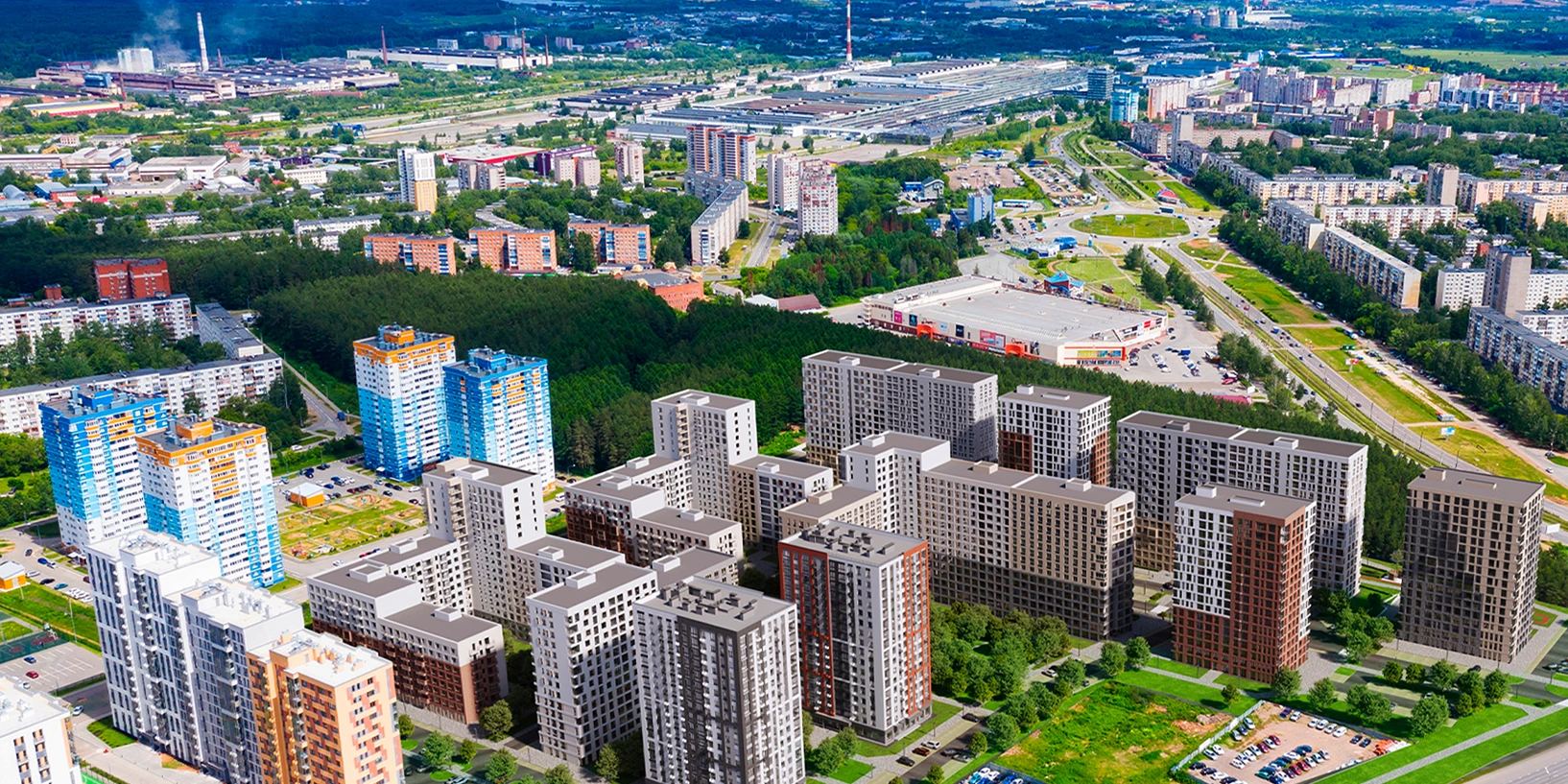 Генплан ЖК Норвежский лес