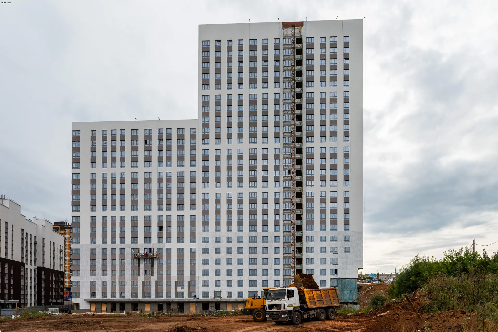 Речной парк — Дом 2 — Ход строительства 2026-09